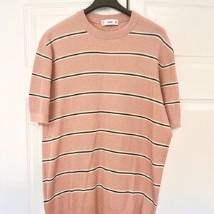 Pink salmon Mango t-shirt size M perfect condition